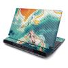 MightySkins Skin for Alienware AREA-51M R2 (2020) - Abstract Black | Protective, Durable, and Unique Vinyl Decal wrap Cover | Easy to Apply, Remove, and Change Styles | Made in The USA view 1