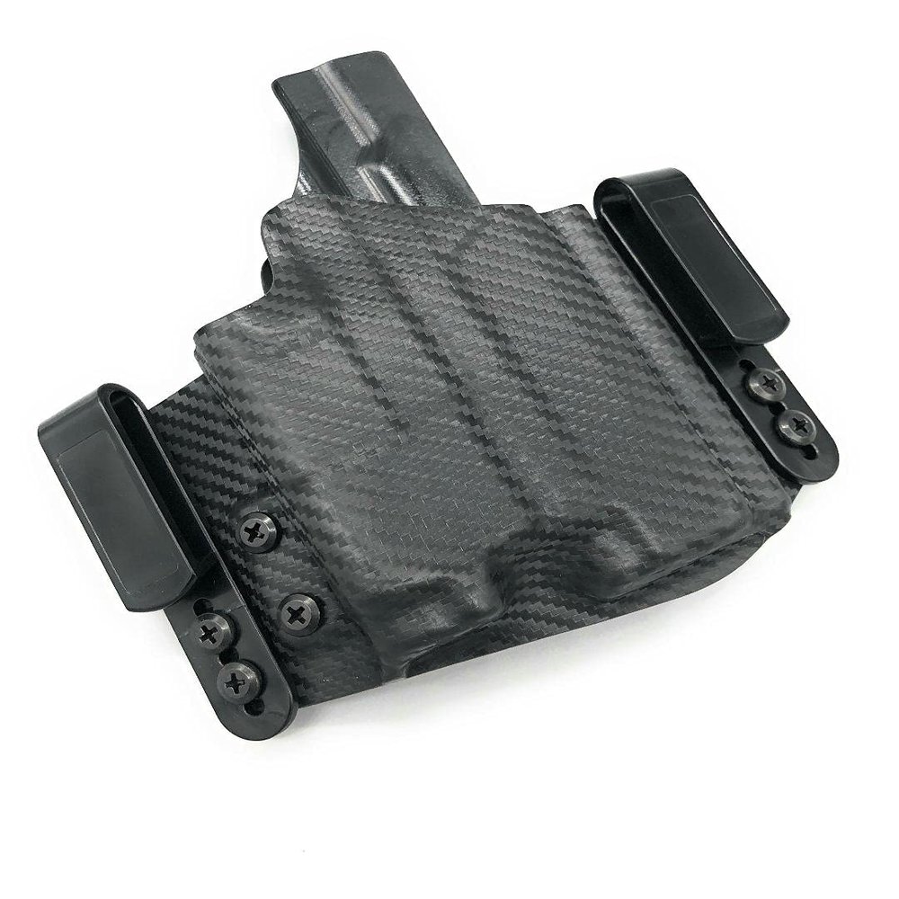 Neptune Concealment Kydex Holster for Sig Sauer P365 w/Olight Baldr Mini (on Recover Rail) - Veteran USA - Many Colors - Light Bearing Nestor Series IWB or OWB