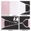 Allsense 100% Cotton Reusable Face Mask, Pink, 3 Pack view 4