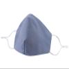 Allsense 100% Cotton Reusable Face Mask, Blue, 3 Pack view 1
