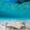 SIGNWIN Wall Mural Under The Sea Fish Removable Self-Adhesive Wallpaper Wall Decoration for Bedroom Living Room - 100x144 inches view 1