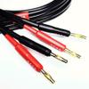 CNCESS CESS-119-3f Banana Plug to Pin Type Plug 12AWG 680 Strand Count Super Soft Silicone Wire Speaker Cable, 2-Channel (3 Feet) view 4