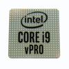 Intel Core i9 vPro 10th Gen Sticker 18 x 18mm / 11/16" x 11/16" [1055] view 1