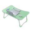 QWEASDF Laptop Bed Tray Table, Laptop Desk, Portable Notebook Stand Reading Holder with Foldable Legs & Cup Slot for Eating Breakfast, Reading Book Watching Movie on Bed/Couch/Sofa,2 view 1
