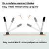QWEASDF Laptop Bed Tray Table, Laptop Desk, Portable Notebook Stand Reading Holder with Foldable Legs & Cup Slot for Eating Breakfast, Reading Book Watching Movie on Bed/Couch/Sofa,2 view 4