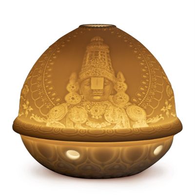 LLADR Lord Balaji Lithophane. Porcelain Litophane.