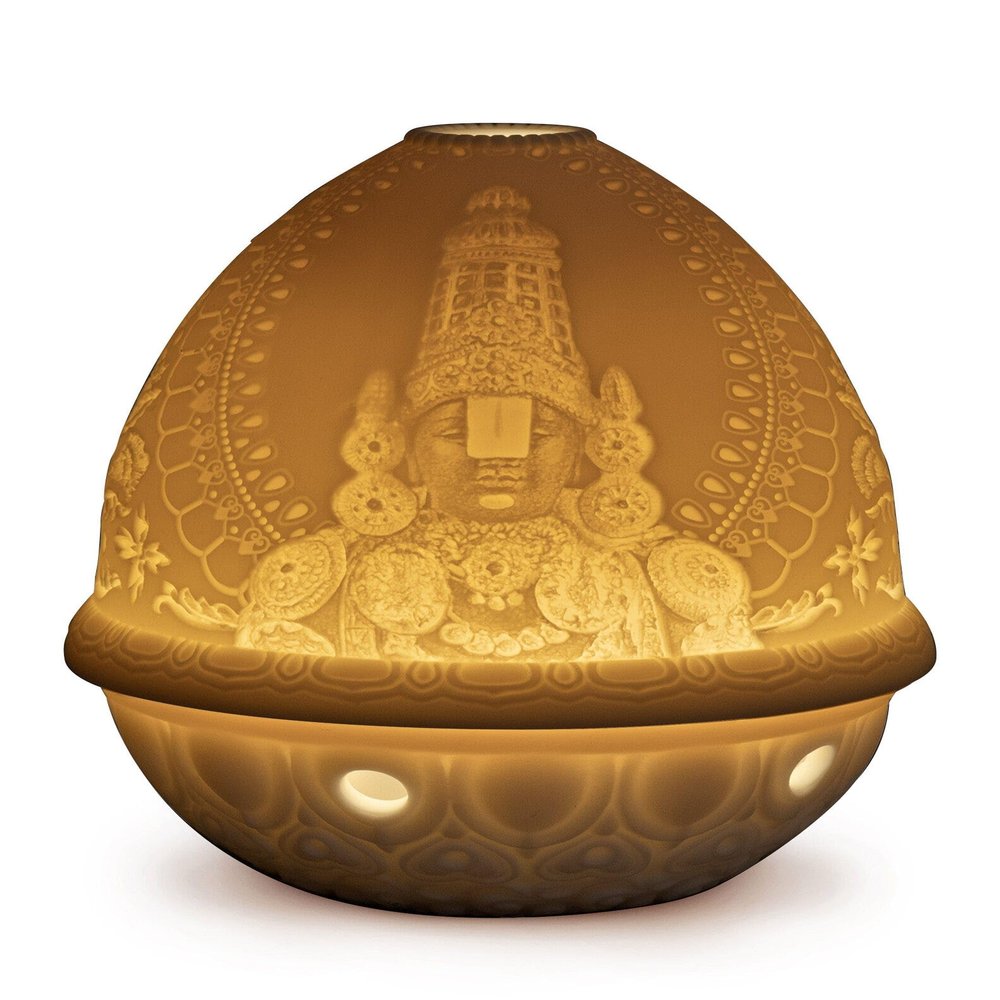 LLADR Lord Balaji Lithophane. Porcelain Litophane.