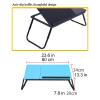 QWEASDF Laptop Bed Tray Desk, Laptop Desk, Portable Bed Tray Table for Couch and Sofa, Breakfast Tray Dining Table, for Eating, Working, Writing, Gaming, Drawing,3 view 3
