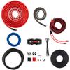DS18 OFCKIT0 Ultra Flex Advance 0 Gauge Complete Amplifier Installation Wiring Kit 0GA with Fuse Holder and 250 Amp Fuse - Up to 3000 Watts, OFC 100% Cooper view 4