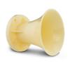 DS18 PRO-HPR 2" Throat Bolt On Horn No Holes No Paint Raw - Throat Diameter 2" - Exit Horn Waveguide Reinforced Plastic Construction (ABS) - Fit Compression Drivers 4 Bolt Connections view 1