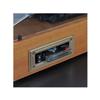 JENSEN Vinyl Record Player 3 Speed Turntable with Dual Bluetooth Connection Transmit and Receive, Cassette Player, and Two Built-in Speakers view 3