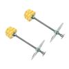 FIRE MECCA Fire Palm Torches  1.25 Inch Woven Kevlar MoonBlaze Head  Set of 2  Adjustable Size  Beginners to Advanced  Flow, Spinning, Circus, Belly Dance Prop  for Festivals & Performances view 3