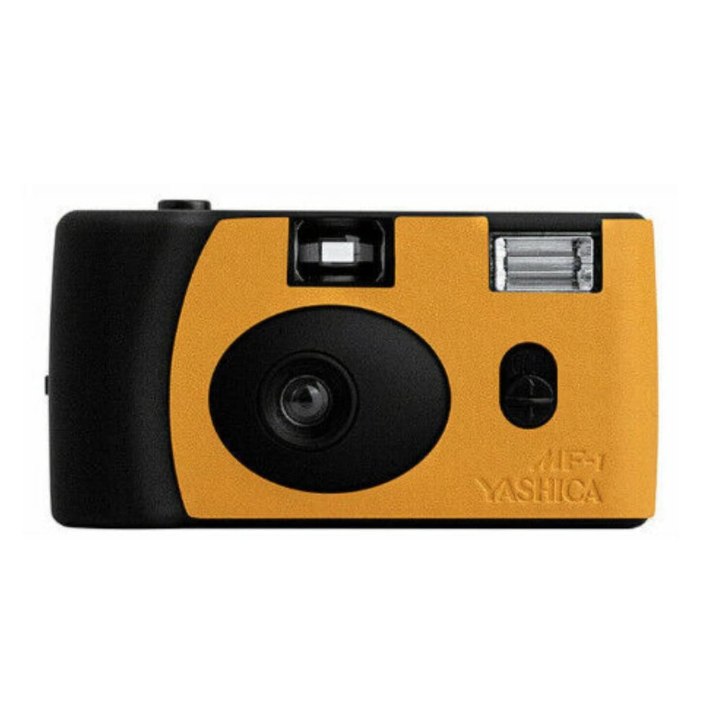 Yashica MF-1 Snapshot Art Camera (Black/Orange) (YAS-SACMF2-BO)