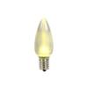 Vickerman 648018-0.96 watt 130 volt C9 Intermediate Screw (E17) Warm White Twinkle LED Light Bulb (25 Pack) Christmas Light Bulbs (XLEDSC91T-25) view 1