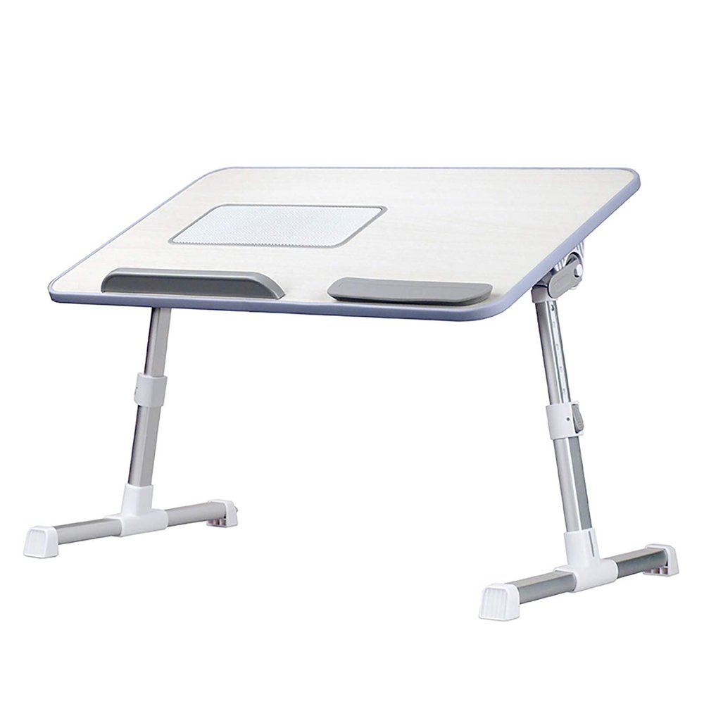 QWEASDF Laptop Bed Tray Table, Adjustable Laptop Stand, Portable Laptop Desk, Notebook Stand Reading Holder with for Bed/Sofa/Couch/Floor