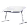 QWEASDF Laptop Bed Tray Table, Adjustable Laptop Stand, Portable Laptop Desk, Notebook Stand Reading Holder with for Bed/Sofa/Couch/Floor view 1