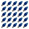 Vickerman 647783-0.96 watt 130 volt C7 Green Twinkle LED Light Bulb (25 Pack) Christmas Light Bulbs (XLEDSC72-25) view 1