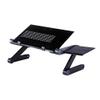 Arinda Laptop Table Adjustable Portable Laptop Notebook Stand Reading Holder with Large Cooling Fan & Mouse Pad view 2