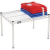 Nexel Commerical Wire Shelf Platform Dunnage Storage Rack, 21" x 36" x 14", Chrome view 4