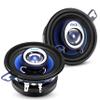 2-Way Universal Car Stereo Speakers - 120W 3.5 Inch Coaxial Loud Pro Audio Car Speaker Universal OEM Quick Replacement Component Speaker Vehicle Door/Side Panel Mount Compatible - Pyle PL32BL (Pair) view 1