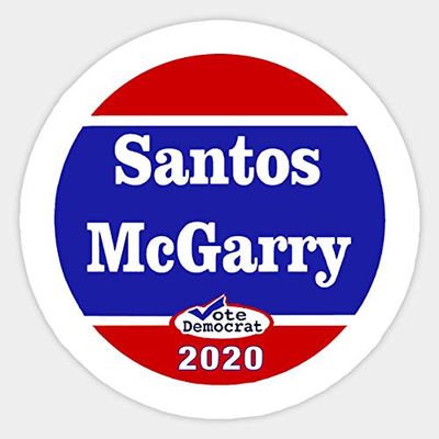 Santos McGarry! - Sticker Graphic - Decal Sticker Sticker