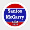 Santos McGarry! - Sticker Graphic - Decal Sticker Sticker view 1