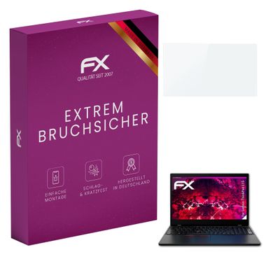 atFoliX Plastic Glass Protective Film compatible with Lenovo ThinkPad L15, 9H Hybrid-Glass FX Screen Protector