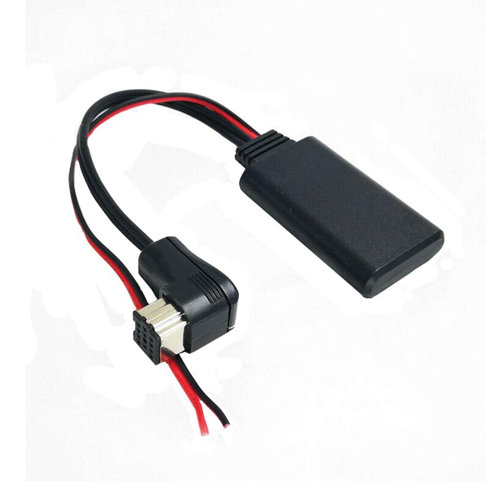 Wixine 1Pcs for Pioneer IP-Bus Ports Car Bluetooth Audio Cable Adapter Receiver 12-Pin Cord