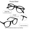 Blue Light Blocking Glasses, Anti Eyestrain, TV Glasses for Women Men, Anti UV, Anti Glare view 3
