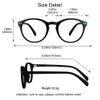 Blue Light Blocking Glasses, Anti Eyestrain, TV Glasses for Women Men, Anti UV, Anti Glare view 4
