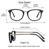 Blue Light Blocking Glasses, Anti Eyestrain, TV Glasses for Women Men, Anti UV, Anti Glare view 4