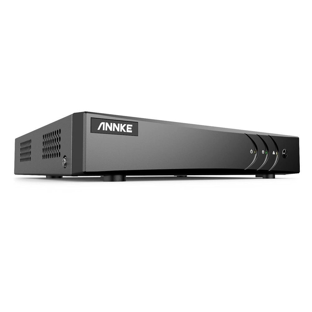 ANNKE 16CH 3K Lite DVR H.265+ Hybrid Security Video Recorder for 6MP/5MP/4MP/3MP TVI AHD CVI Analog and IP Cameras, AI Human/Vehicle Detection, Easy Remote Access (Cameras and Hard Drive Not Included)