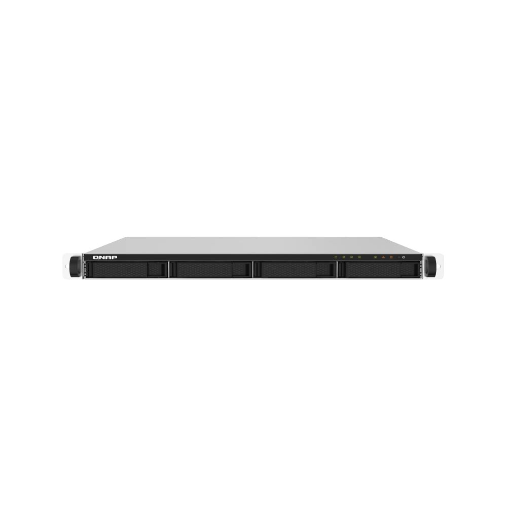 QNAP TS-432PXU-RP-2G 4 Bay High-Speed SMB Rackmount NAS with Two 10GbE and 2.5GbE Ports, Redundant PSU (TS-432PXU-RP-2G-US)