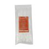 Zip TIes (8" 100pcs white) view 1