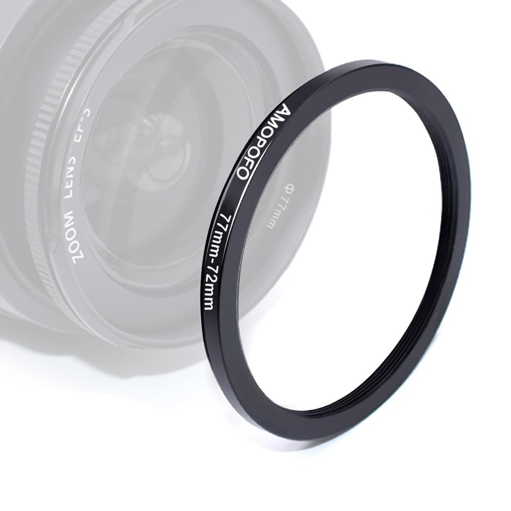 77mm to 72mm Camera Filter Ring /77mm to 72mm Step-Down Ring Filter Adapter for 72mm UV,ND,CPL,Metal Step Up Ring