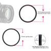 77mm to 72mm Camera Filter Ring /77mm to 72mm Step-Down Ring Filter Adapter for 72mm UV,ND,CPL,Metal Step Up Ring view 3