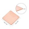 uxcell Flat IC Chipset Thermal Copper Heatsink for CPU GPU 15 x 15 x 0.3mm 20pcs view 2