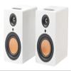 Mitchell Acoustics uStream One Active Stereo Speakers - TV Sound - NO Wire Between Left & Right Speaker - SOUNDBAR Killer - White view 1