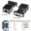 DTECH DB9 to RJ45 Serial Adapter RS232 Male to RJ-45 Female Ethernet Converter Compatible with Standard 9 Pin RS-232 Devices view 2