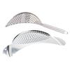 1 Set 2 Pcs Stainless Steel Filter Sieves Pasta Strainer Sink Strainer Functional Colanders Pot Spaghetti Pan Stainless Steel Kitchen Filter view 1