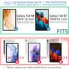 Backlit Keyboard Case for Samsung Galaxy Tab S8 2022/Tab S7 2020 11 inch(Model SM-X700/X706/T870/ T875/T876),Wineecy 7 Colors Light Detachable Wireless Keyboard & PU Folio Stand Pen Holder Cover,Black view 2