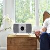 Tivoli Audio Music System Home Gen 2 Wi-Fi/AM/FM/Bluetooth Hi-Fi System (White/Grey) view 3