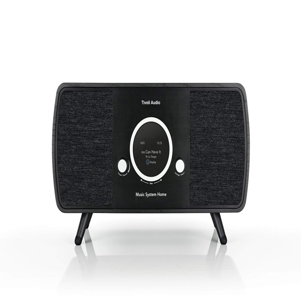 Tivoli Audio Music System Home Gen 2 Wi-Fi/AM/FM/Bluetooth Hi-Fi System (Black Ash/Black)
