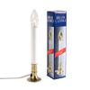 Creative Hobbies Pack of 6 Electric Window Candle with On/Off Switch, Incandescent Light Bulb, Brass Plated Base, Ready to Use (Original) view 2