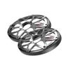 CERWIN Vega SM69FGB 6 x 9 Flush Mount Speaker Grill (Pair)  Black