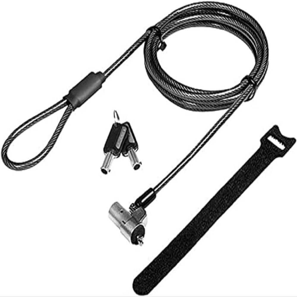 LogiLink NBS012 Notebook Anti-Theft Device with Noble Lock 3.2 x 4.5 mm 360 Steel Cable