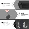 co2CREA Hard Carrying Case Replacement for JBL Go 4 Go3 Go 3 Eco Portable Speaker (Black Case) view 3