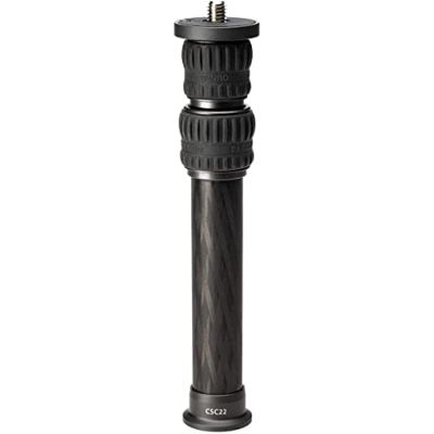 Benro Carbon Fiber Expansion Column for #0 Series Tripods Compact Lightweight 3-Section Height Adapter for Travel & Landscape Photography (CSC22)