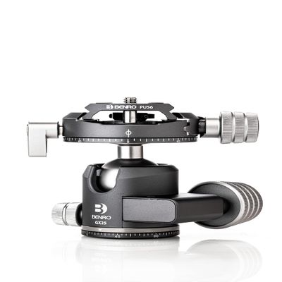 Benro GX25 Two Series Arca-Swiss Style Low Profile Aluminum Ballhead with PU56 Camera Plate (GX25)