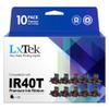 LxTek Calculator Roller Ribbons Replacement for IR40T IR-40T CP13 MP-12D to use with Sharp EL-1750V, EL-1801V HR-100TM,HR-170RC, P23-dhv CP13 (Black and Red, 10-Pack, Individually Sealed) view 1